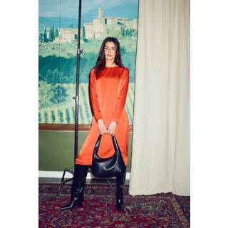 Noella Kane Dress Tomato Red