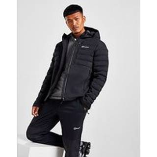 Men's Theran Hybrid Hooded Jacket - Black