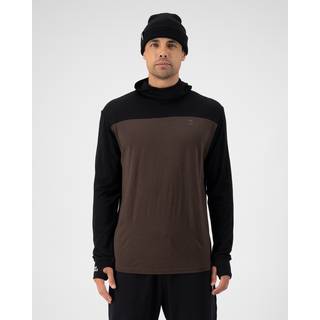 Yotei Powder Hood L/S M Cedar/Black (M)