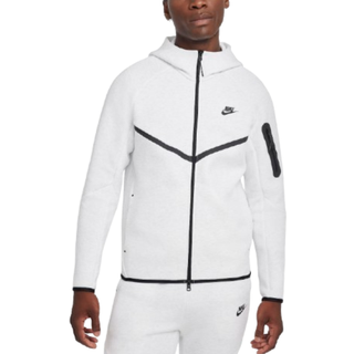 Nike Nike Light Grey Tech Full-Zip Windrunner Hoodie
