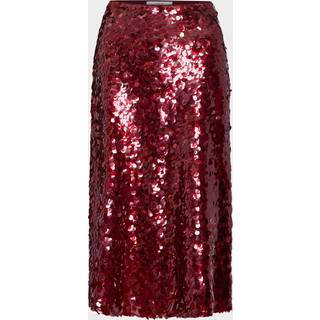 Vince Lucite sequined midi skirt - red - XXS