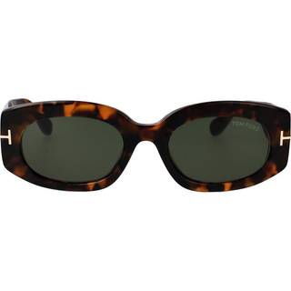 TOM FORD Kvinde FT1187 CIELLE 52N Solbriller Acetat Rund Normal