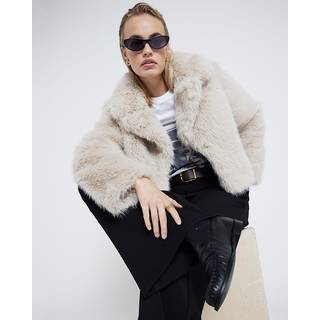 River Island Faux Fur Jakkelarge