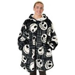 Vanilla Underground Vanilla Underground Black Unisex Disney Nightmare Before Christmas Adults Zip Blanket Hoodie