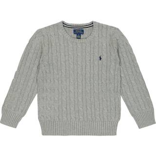 Polo Ralph Lauren Kids Cable-knit cotton sweater - grey - Y 6