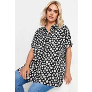 Yours Curve Animal Button Front Shirt48