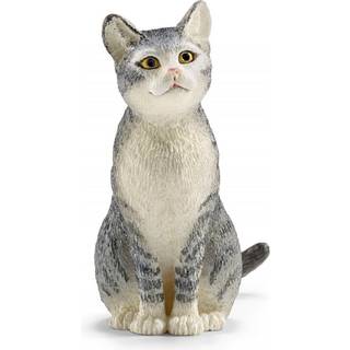 Schleich kat siddende