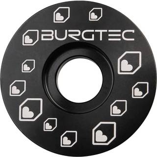 Burgtec Top Cap Black 1 1/8in