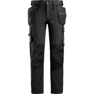 Snickers 6271 allroundwork, fuldstretch arbejdsbukser med hylsterlommer sort 246
