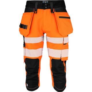 ProJob 6577 Knickers Fuld Stretch En Iso 20471 Klasse 2/1 - Orange/Black - D100