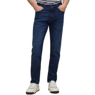 BOSS Maine Regular Fit Dark Wash Jeans Blue