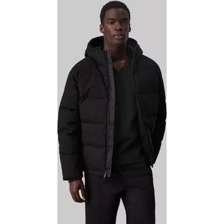 Calvin Klein Kort Uld Hætte Puffer JakkeStor
