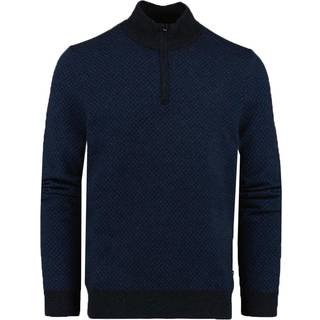 BOSS H Eltorino Knit Jumper Blue