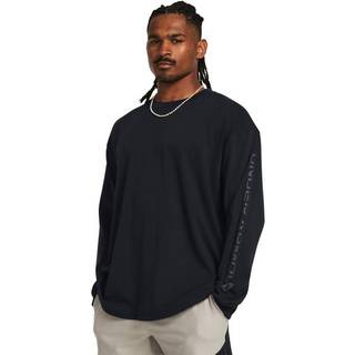 Under Armour Heavyweight Tonal Wordmark Men's Long Sleeve Black / Black S