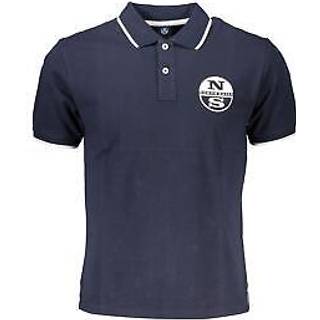 North Sails Blue Cotton Polo Shirt