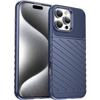 iPhone 16 Pro Max Thunder Series TPU Cover - Blå