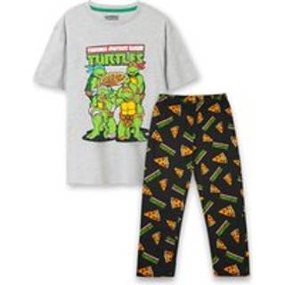 Vanilla Underground Vanilla Underground Grey Mens 100% Cotton Teenage Mutant Ninja Turtle Pyjamas