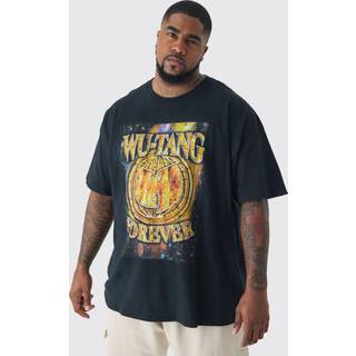 Mens Black Plus Wu Tang License T-shirt