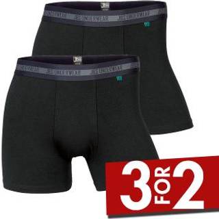 JBS 2-pak Tights Bamboo Boxer - Black - 8XL