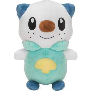 TAKARA TOMY Pokémon Oshawott – Sødt tegneserie-plyslegetøj i høj kvalitet, fyldte bamser, julegaver til børn