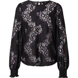 JDY - Sort - Jdydaniella L/S Lace Top Jrs - Large