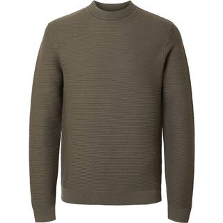 Tion Structure Mock Neck Striktrøje, Kalamata, XL