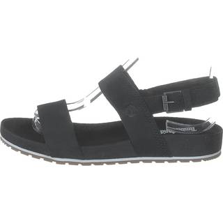 Timberland Women's Malibu Waves 2-Strap Sandal Black, 36