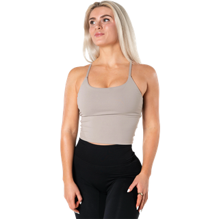 Relode Core Singlet Top, Beige