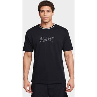 Nike Chain Stitch T-Shirt, Black - XL