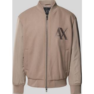 Armani Exchange Bomber Jacket Grey