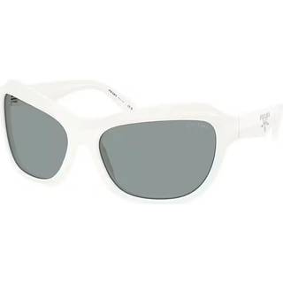 Prada PR A27S 17K3C2 62 Solbriller Kvinder Hvid - Talc White - 62mm