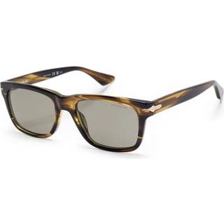 Montblanc Mand MB0263S 006 Solbriller Acetat Havana Grå Firkantet