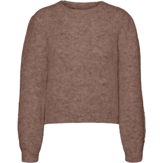 Novah Striktrøje, Brown Lentil, XS