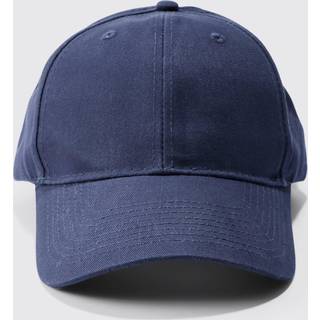 Mens Plain Cap In Navy