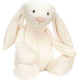 JellyCat Bashful kanin mellem - creme