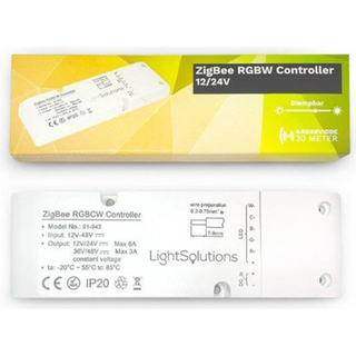 ZigBee RGBCW Controller - 12/24V
