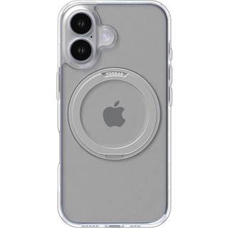 TORRAS - iPhone 16 - Fleksibelt Plastik Cover m. Ring Kickstand - MagSafe Kompatibel - Sort