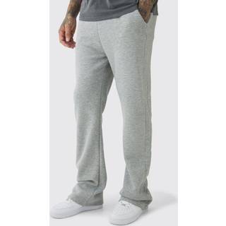 Mens Grey Marl Tall Relaxed Gusset Joggers