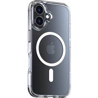 iPhone 16 Plus Torras X-Shock MagSafe TPU Cover - Gennemsigtig
