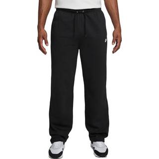 Nike Club-fleecebukser med åben kant til mænd - sort - S