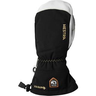 Hestra Army Leather Gore-Tex Mittens (Black/Natural Grey)