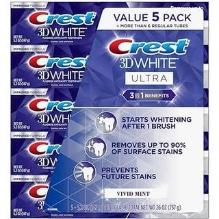 Crest 3D White Ultra Whitening tandpasta Vivid Mint, 5,2 oz