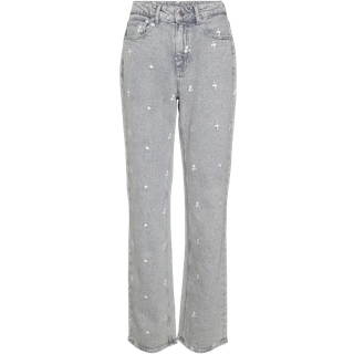 Vmtessa Høj Talje Straight Fit Jeans