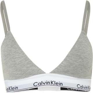 Calvin Klein Modern Cotton Lightly Lined Triangle - Grey - X-Large