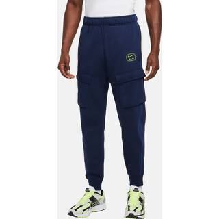 Nike Air-cargobukser i fleece til mænd - blå - M