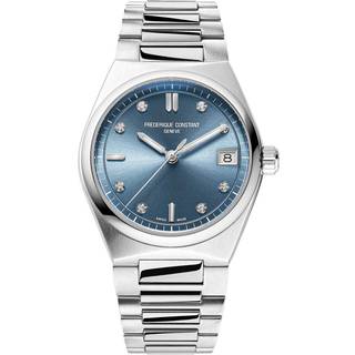 Frederique Constant FC-240LND2NH26B Damenuhr Highlife Ladies Quartz 8 Diamonds Set 31mm 5ATM