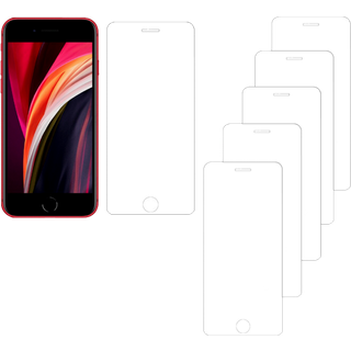 iPhone SE 2022 Skærmbeskyttelse - Beskyttelsesglas, 5 Stk.