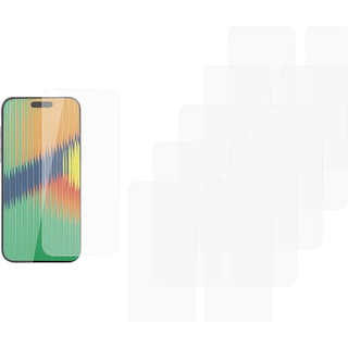 iPhone 15 Pro Max beskyttelsesglas - 10 stk skærmbeskyttelse i hærdet glas