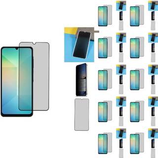 10 stk. Samsung Galaxy A06 skærmbeskyttelse hærdet glas med privatliv