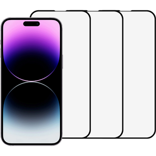 iPhone 14 Pro Max Beskyttelsesglas, 3D  - 3 stk